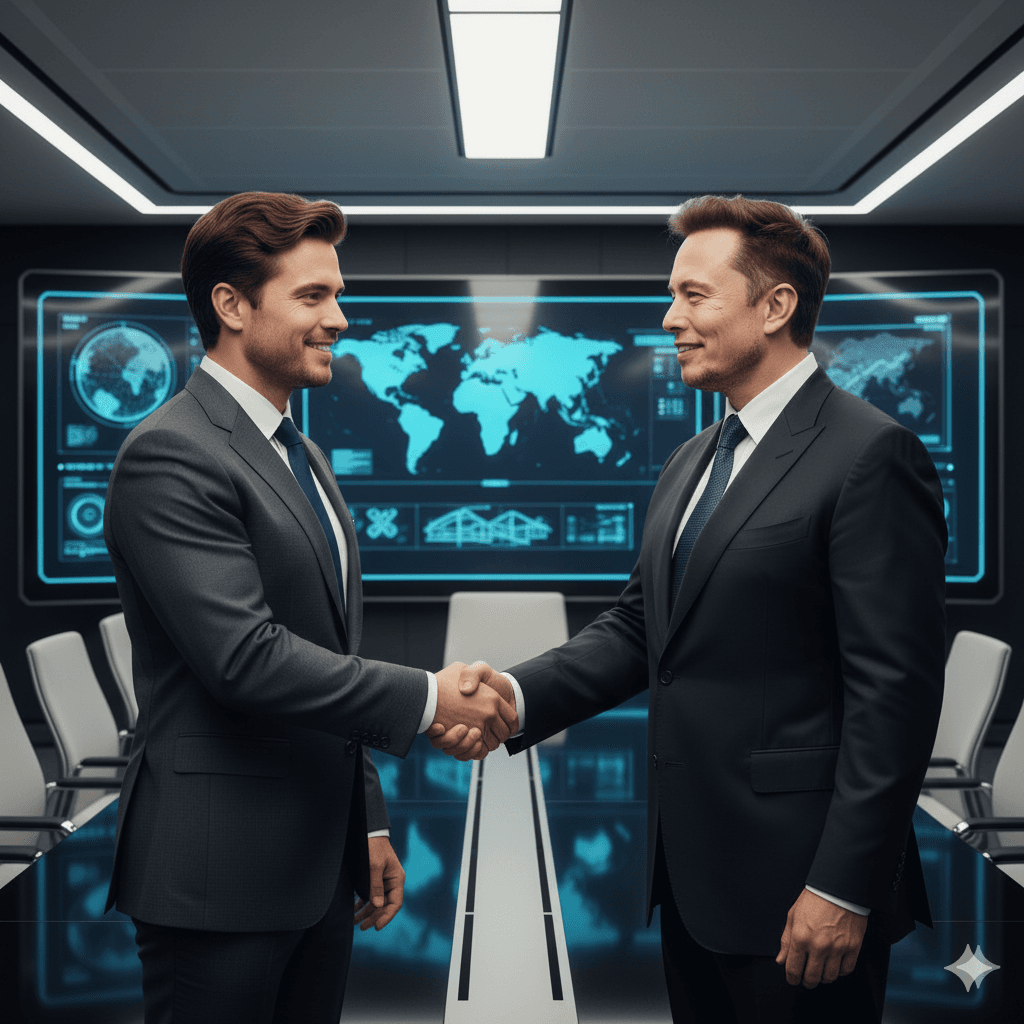 World Leader Handshake