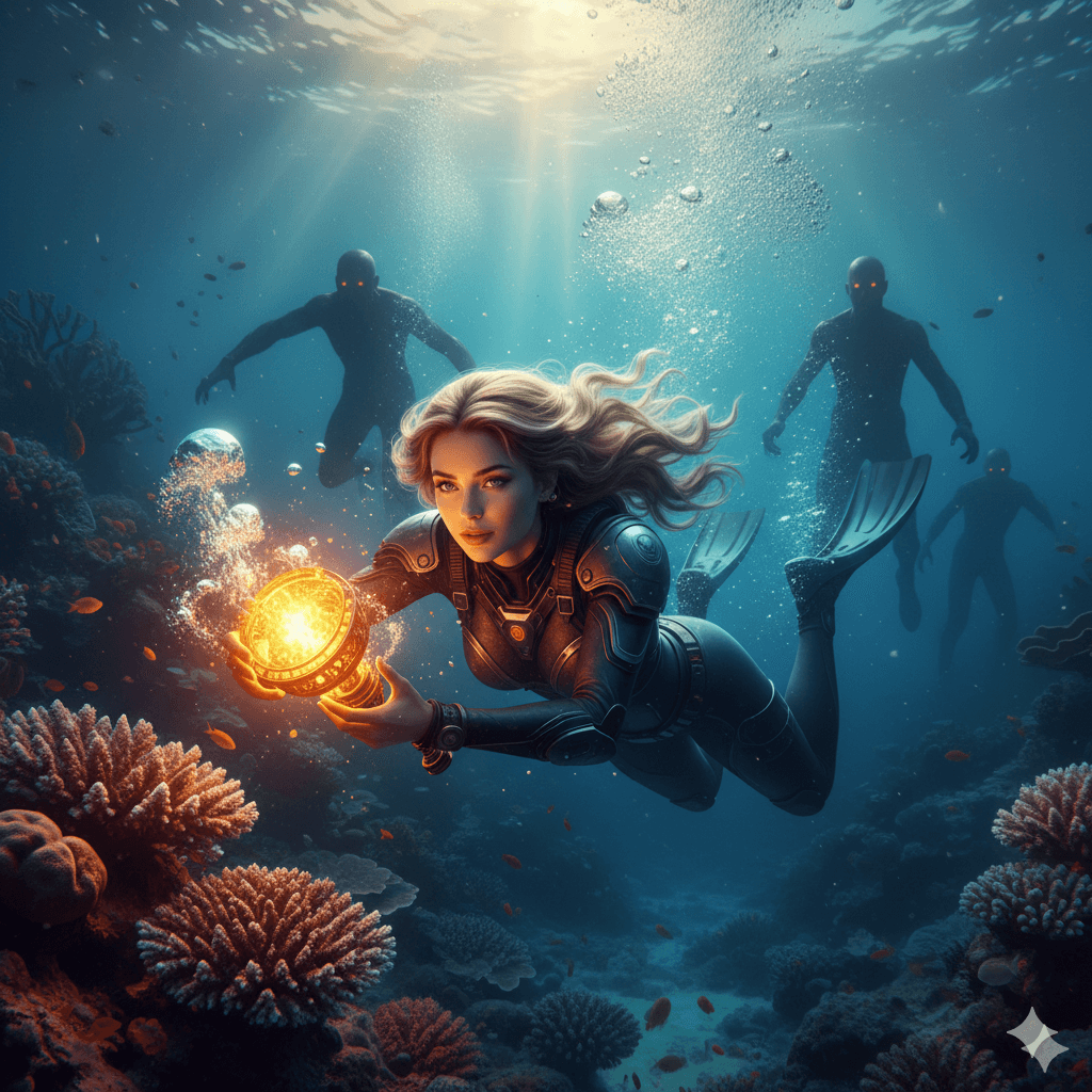 Underwater Treasure Hunter Escape